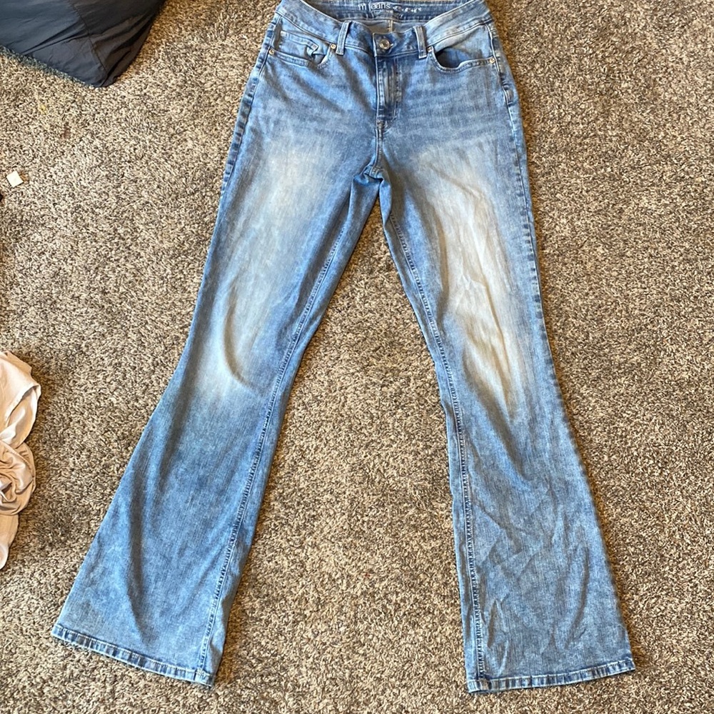 Extra long flare jeans!